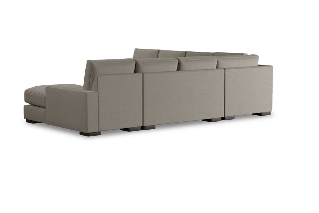 Edgewater Peyton Beige Large Right Chaise Sectional