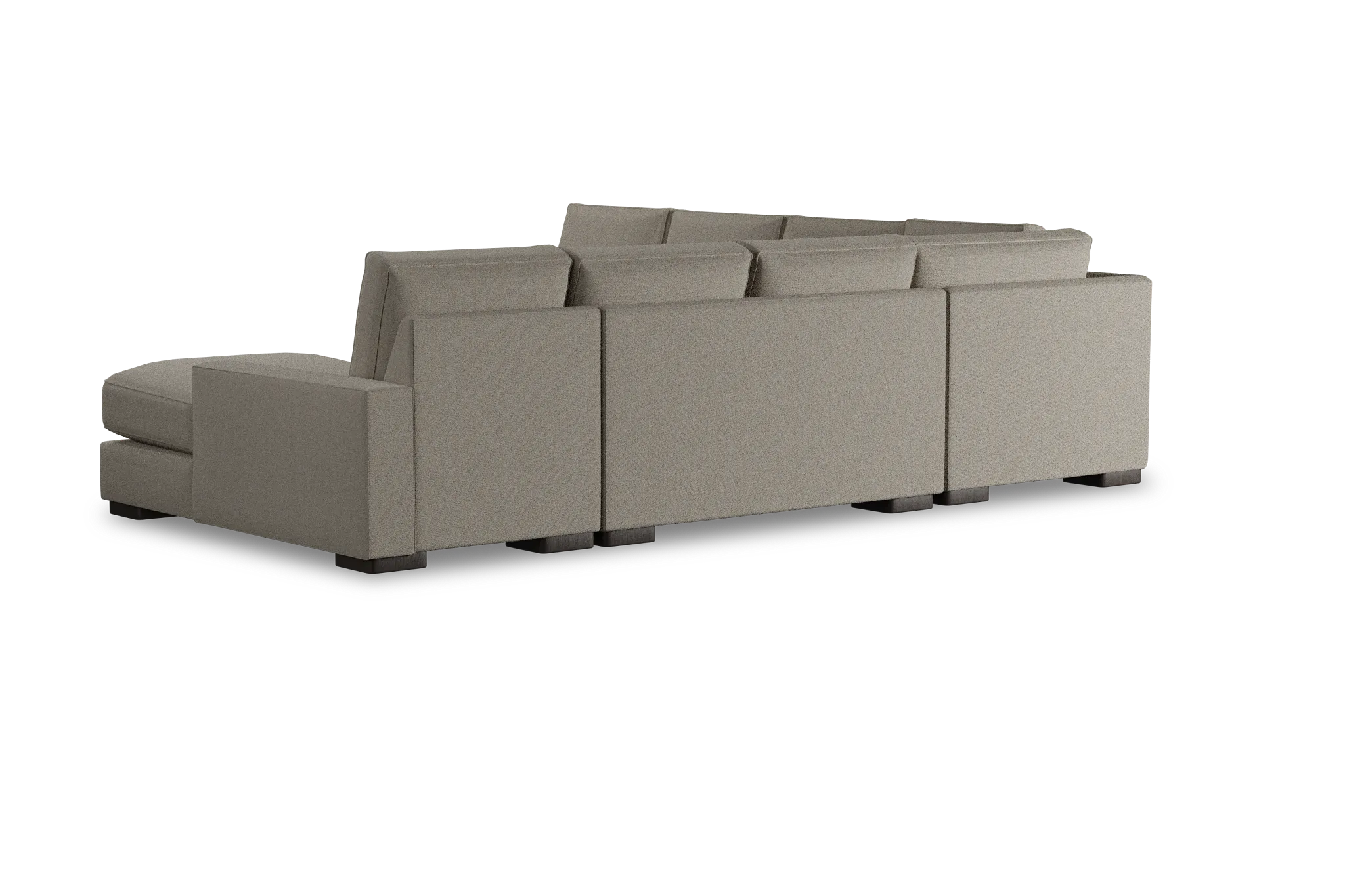 Edgewater Peyton Beige Large Right Chaise Sectional
