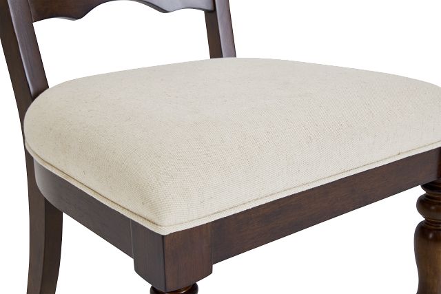 Savannah Dark Tone Upholstered Side Chair