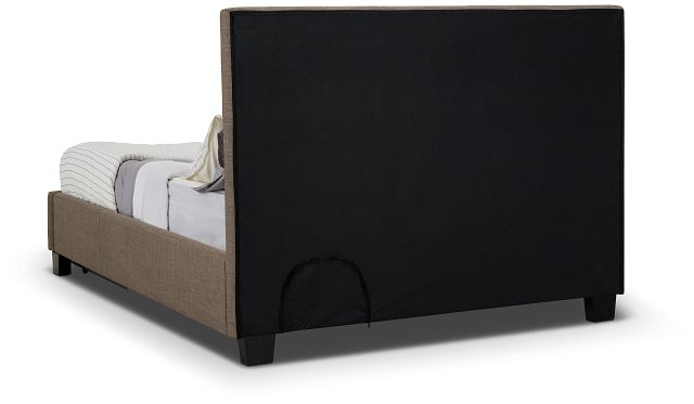 Madden Gray Uph Platform Storage Bed (7)