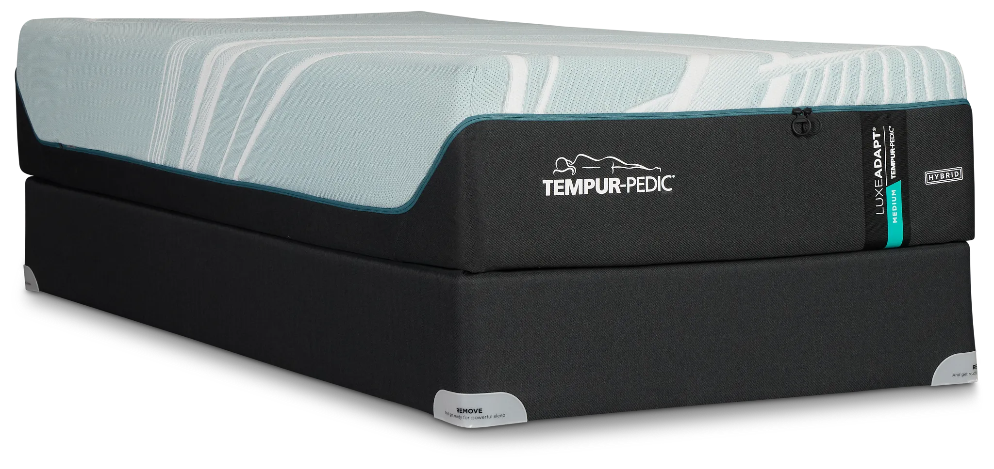 Tempur-pedic Tempur-luxeadapt Medium Hybrid Mattress Set