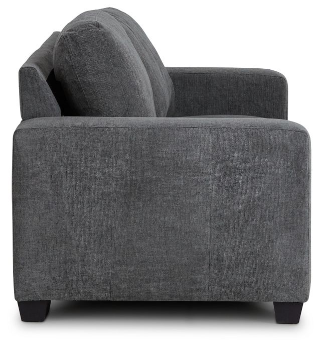 Estelle Dark Gray Fabric Sofa
