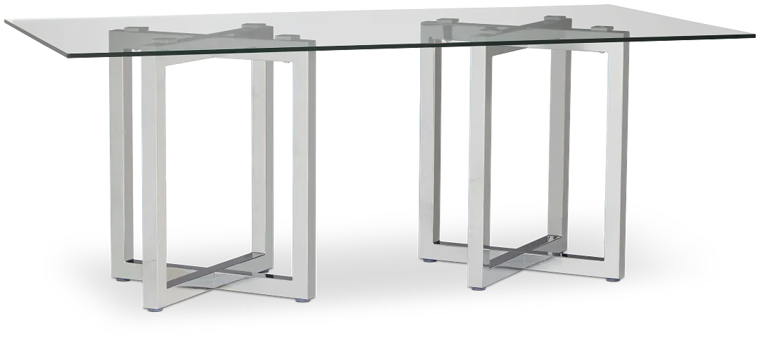 Amalfi Glass Rectangular Table
