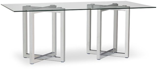 Amalfi Glass Rectangular Table