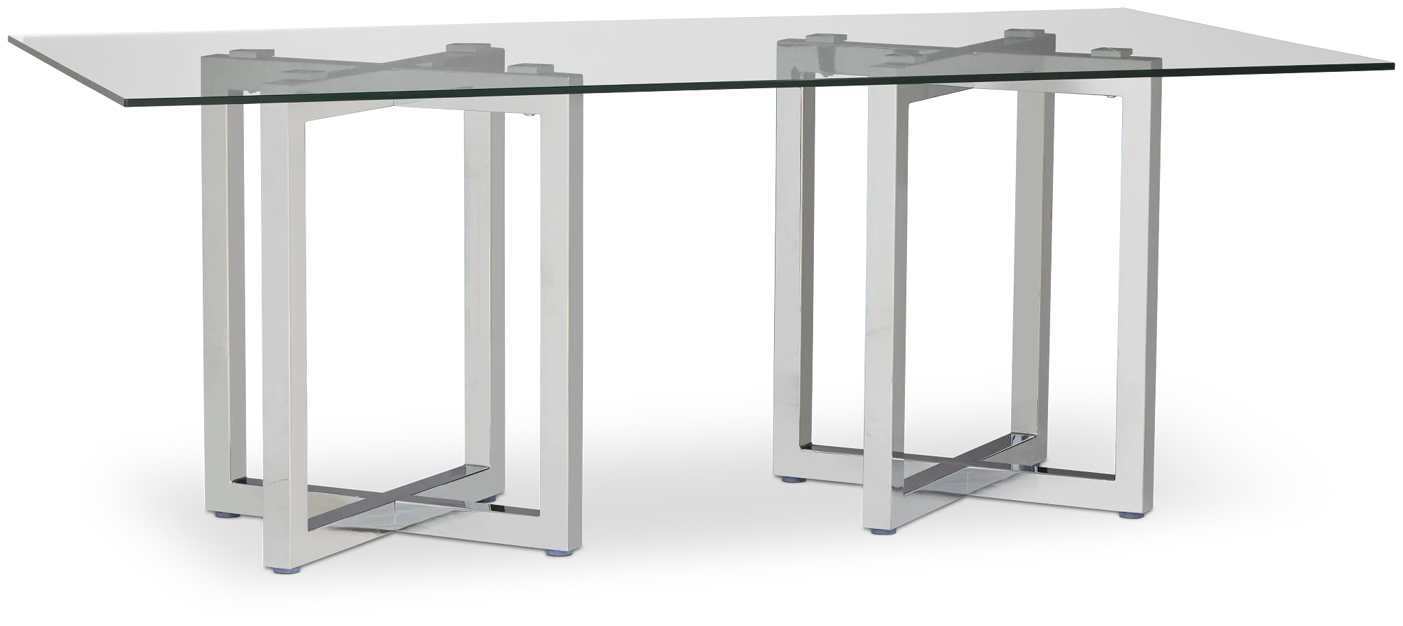 Amalfi Glass Rectangular Table