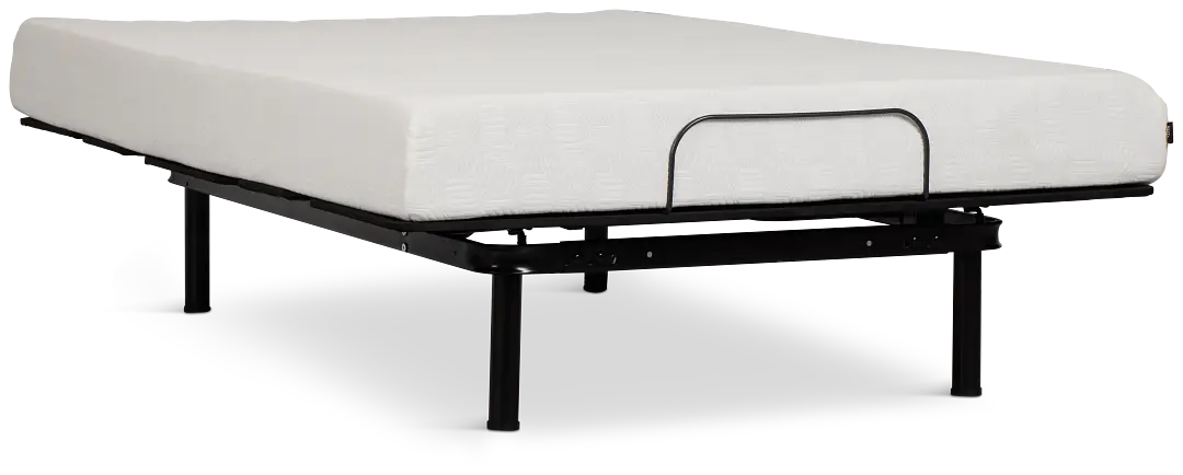 Rest & Renew By Zinus Gel Memory Foam Mattress 8" Cush Firm Slat Adjustable Mattress Set Rest & Renew By Zinus Gel Memory Foam Mattress 8" Cush Firm Slat Adjustable Mattress Set