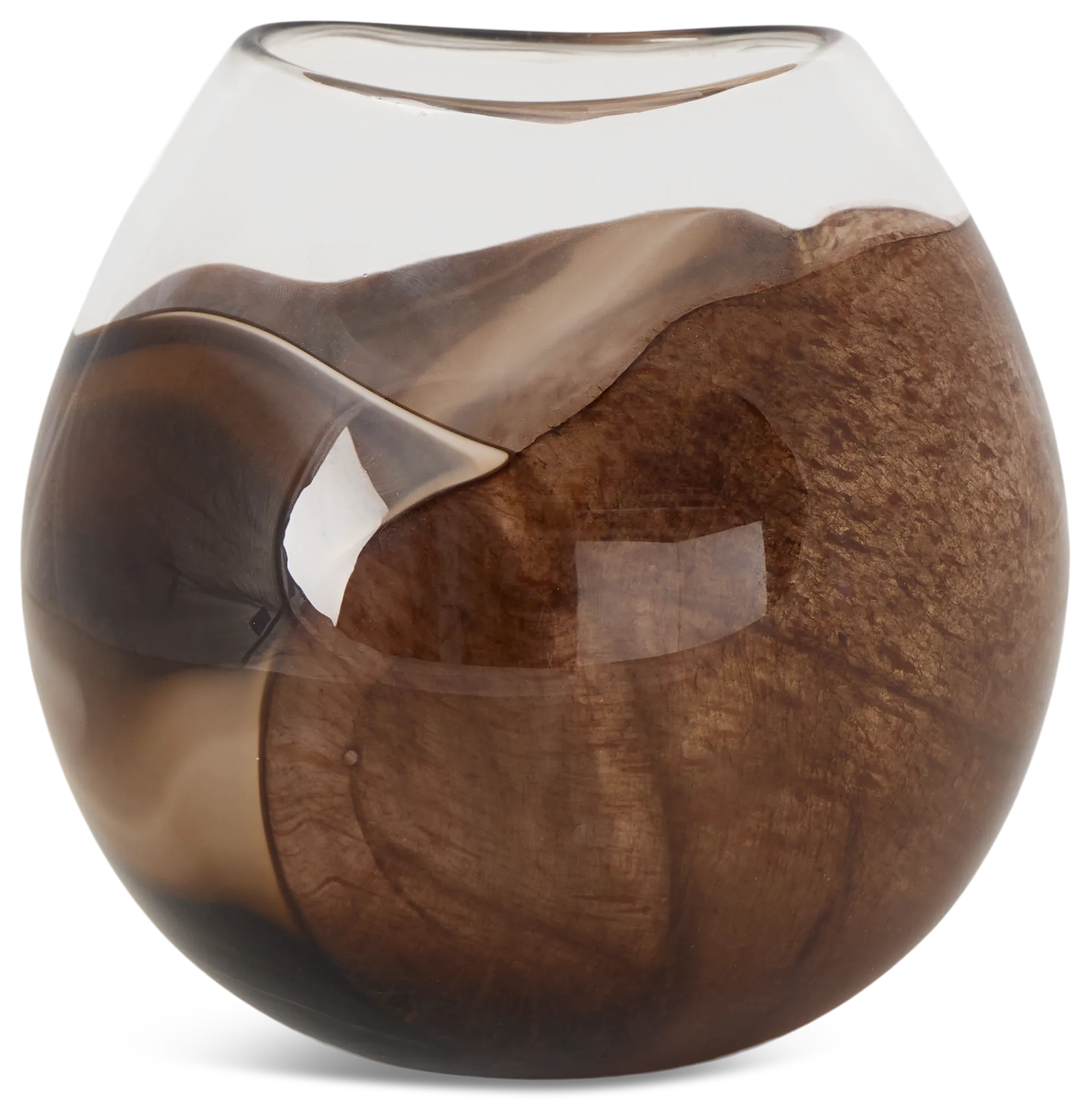 Bohema Brown Large Vase