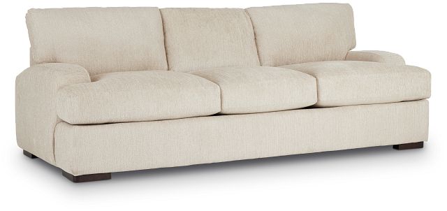 Alpha Beige Fabric Sofa (2)