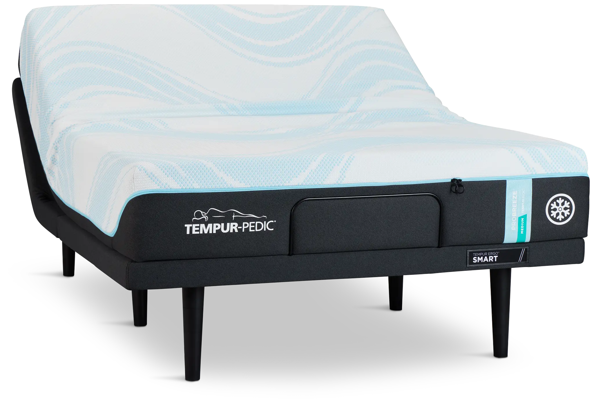 Tempur-pedic Tempur-probreeze Medium Ergo Smart Adjustable Mattress Set Tempur-pedic Tempur-probreeze Medium Ergo Smart Adjustable Mattress Set