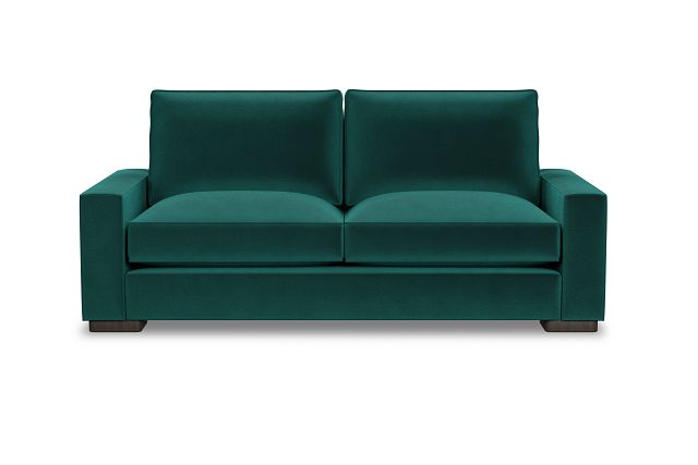 Edgewater Joya Green 84" Sofa W/ 2 Cushions