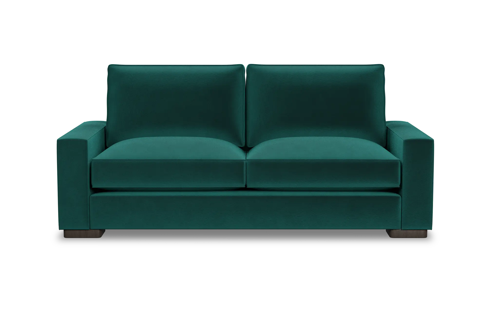 Edgewater Joya Green 84" Sofa W/ 2 Cushions Edgewater Joya Green 84" Sofa W/ 2 Cushions