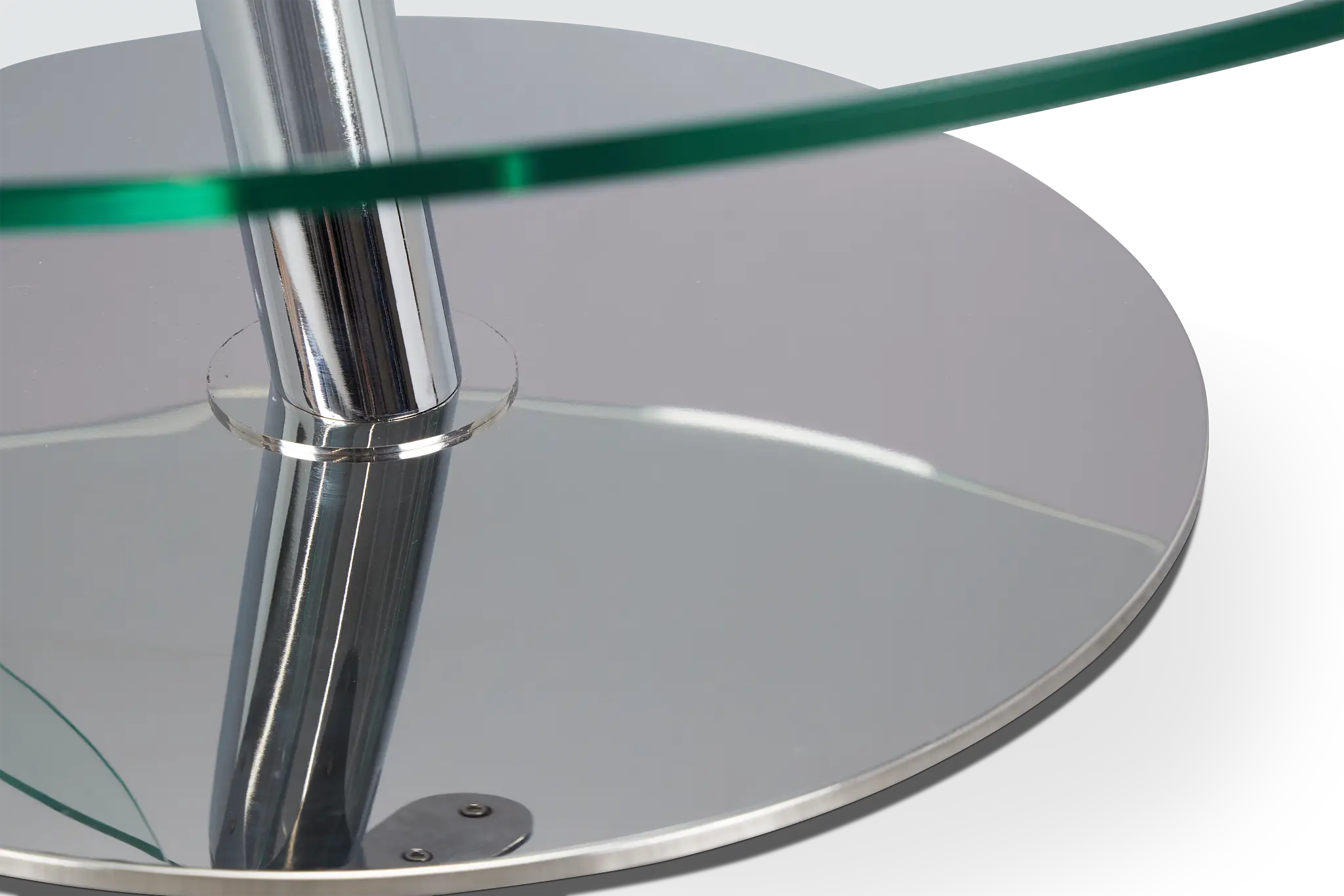 Brooks Glass Round Coffee Table Brooks Glass Round Coffee Table