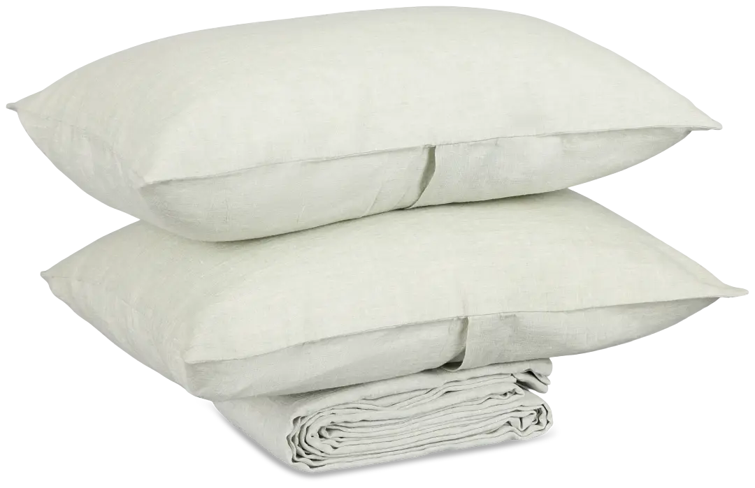 Jayser Green 3-piece Duvet Set Jayser Green 3-piece Duvet Set