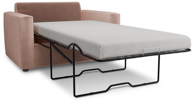 Siesta Joya Light Pink Fabric Cooling Memory Foam Sleeper