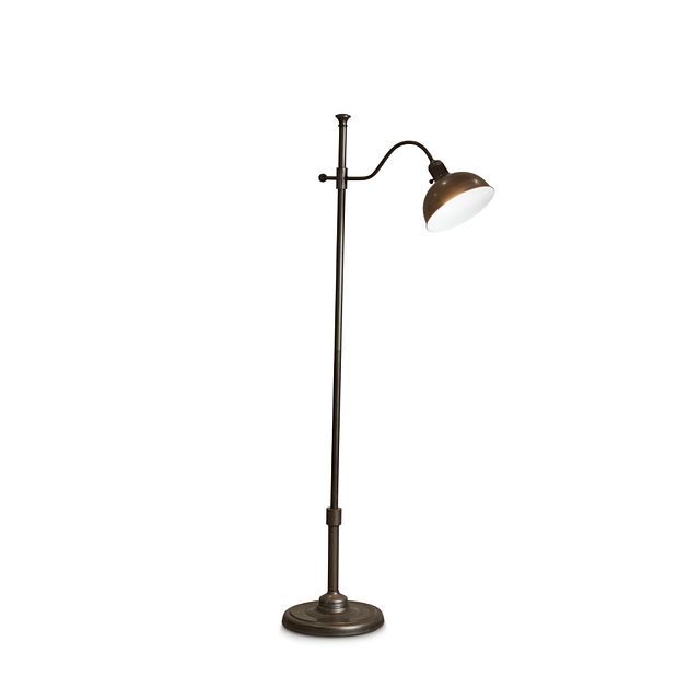 Castor Metal Floor Lamp
