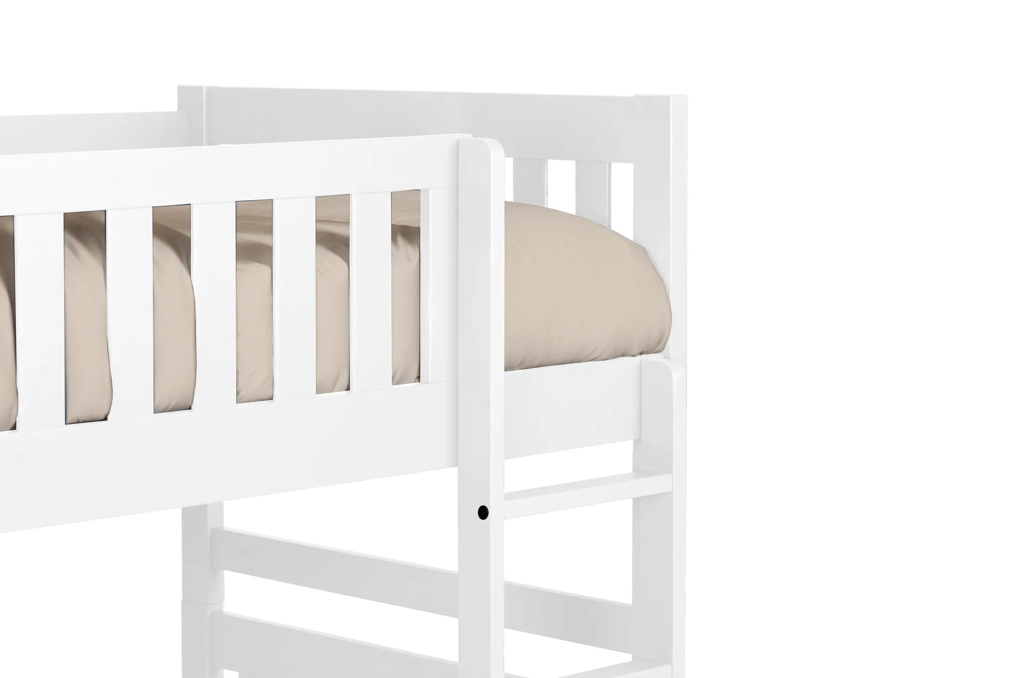 Charleston White Storage Bunk Bed