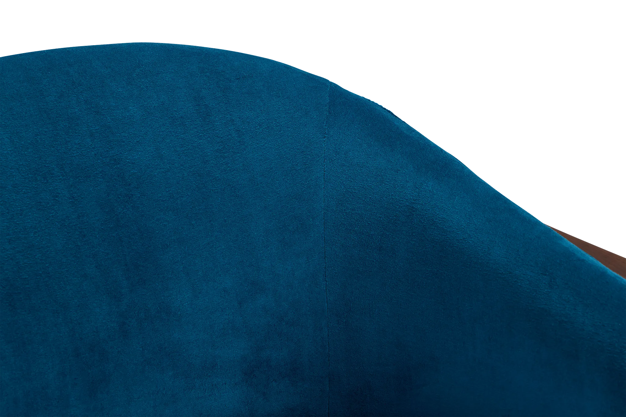 Nova Blue Velvet Accent Chair