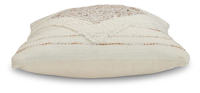 Kailani Ivory 18" Accent Pillow