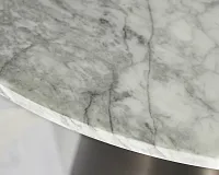 Delta Dark Gray Marble Round Table