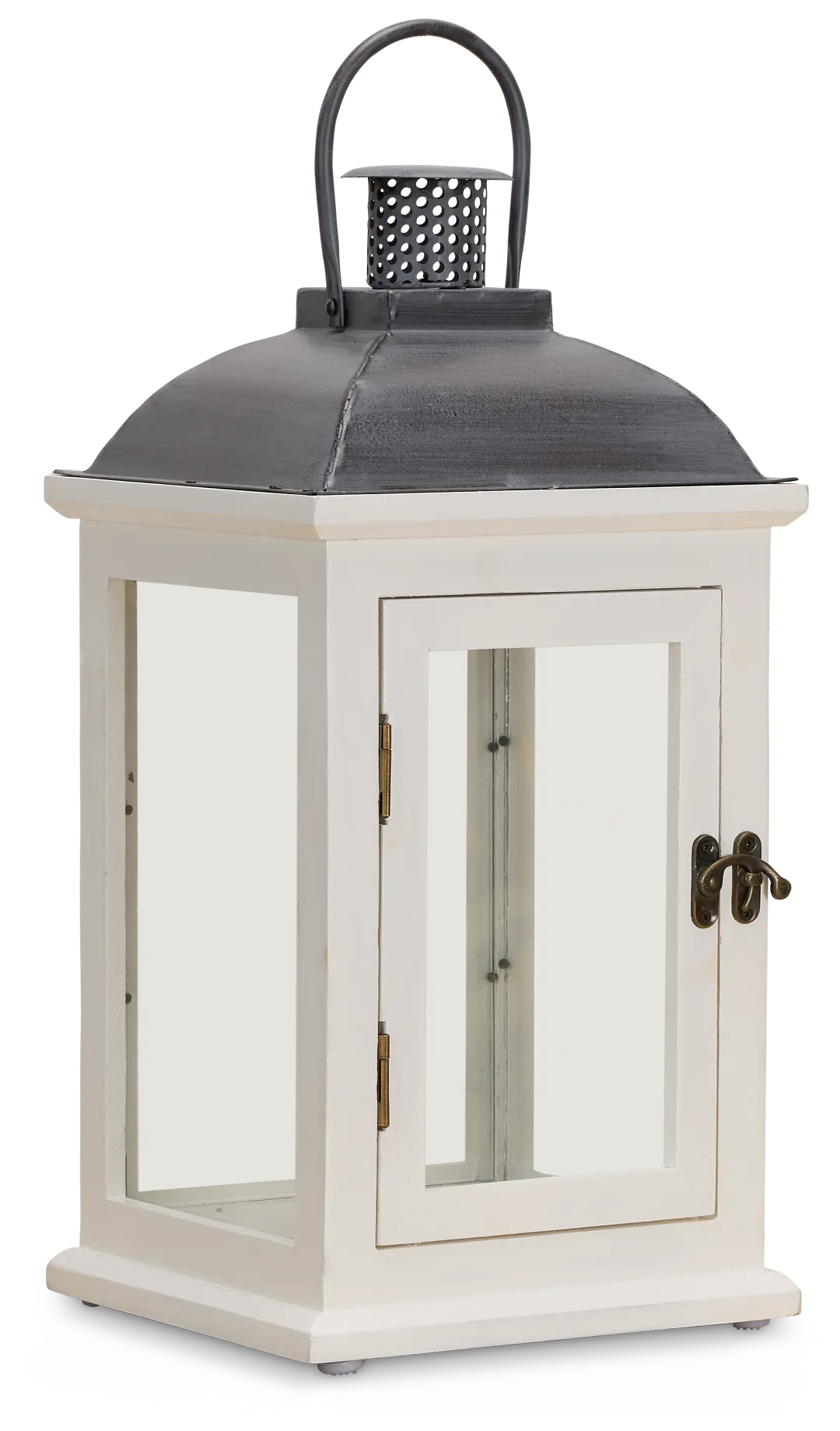 Greensville White Medium Lantern