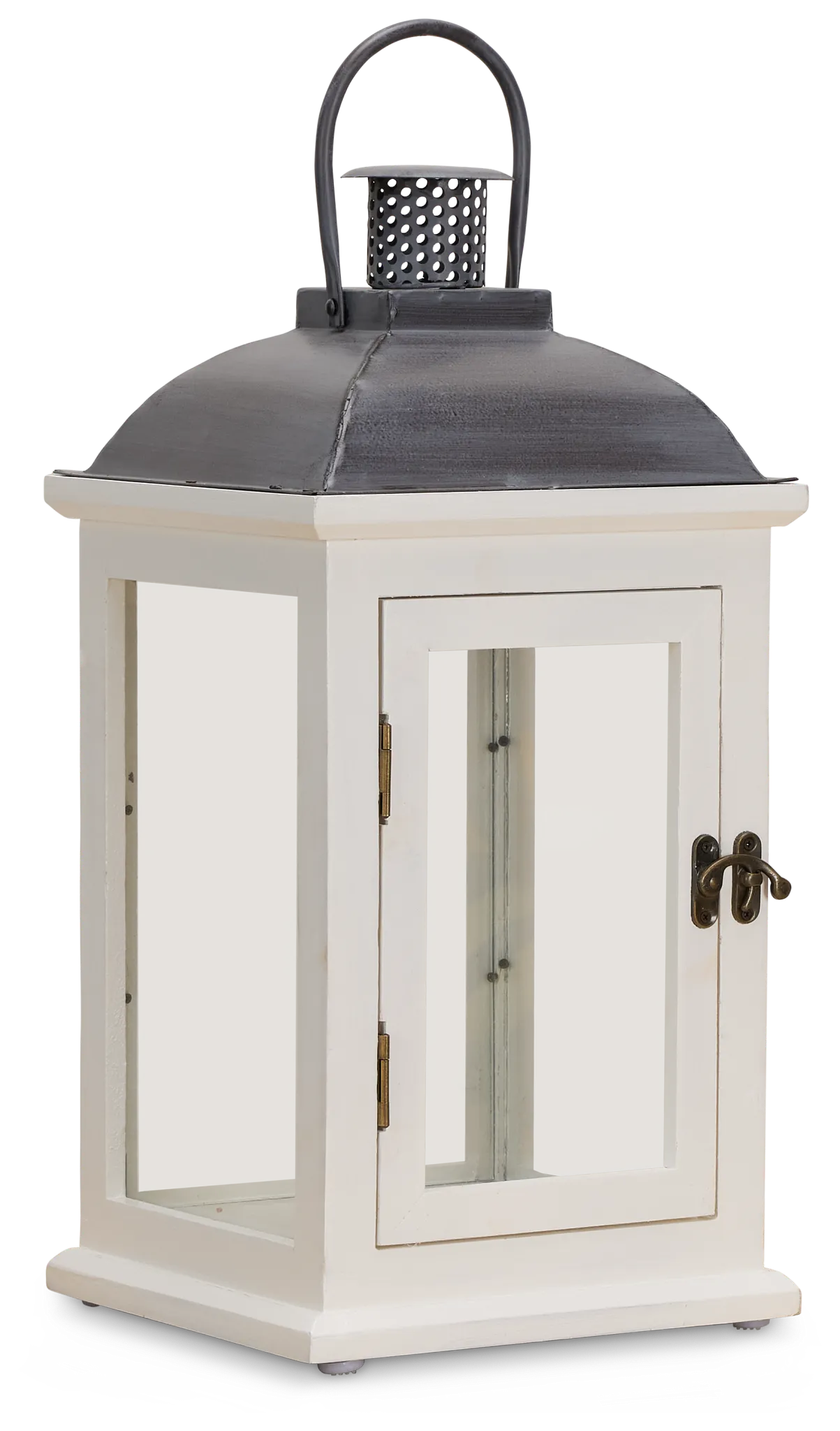 Greensville White Medium Lantern