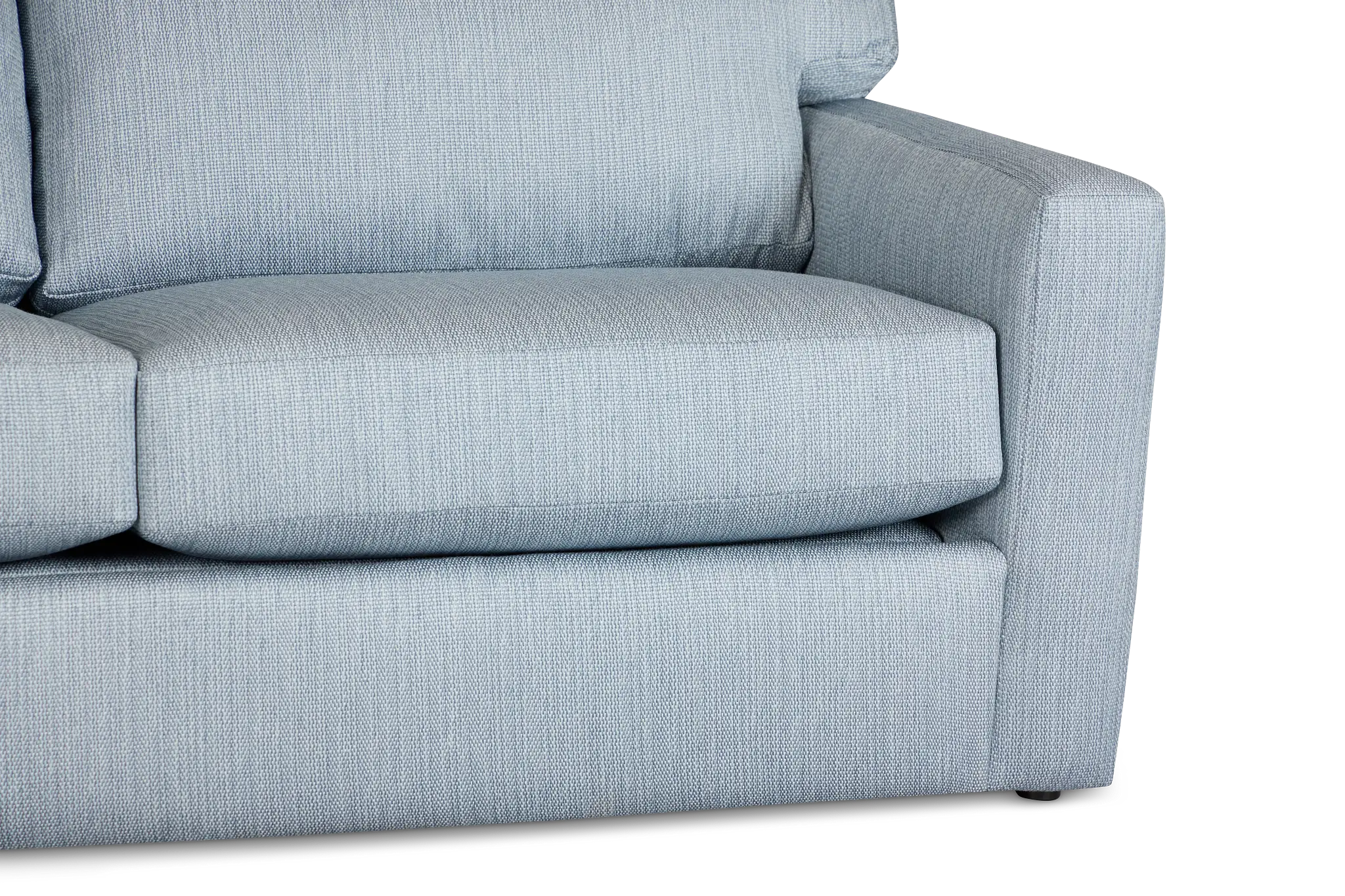 Rhodes Light Blue Fabric Innerspring Sleeper Rhodes Light Blue Fabric Innerspring Sleeper