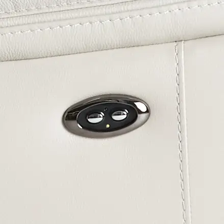 Aiden Light Gray Leather Power Swivel Glider Recliner Aiden Light Gray Leather Power Swivel Glider Recliner