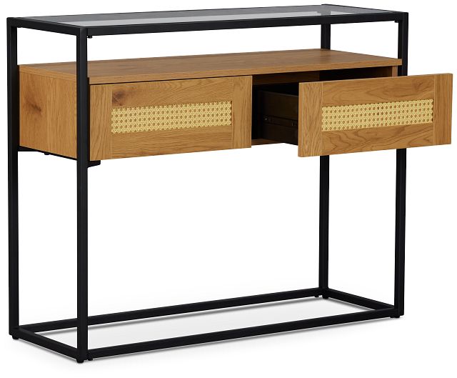Dax Light Tone 2-drawer Console Table