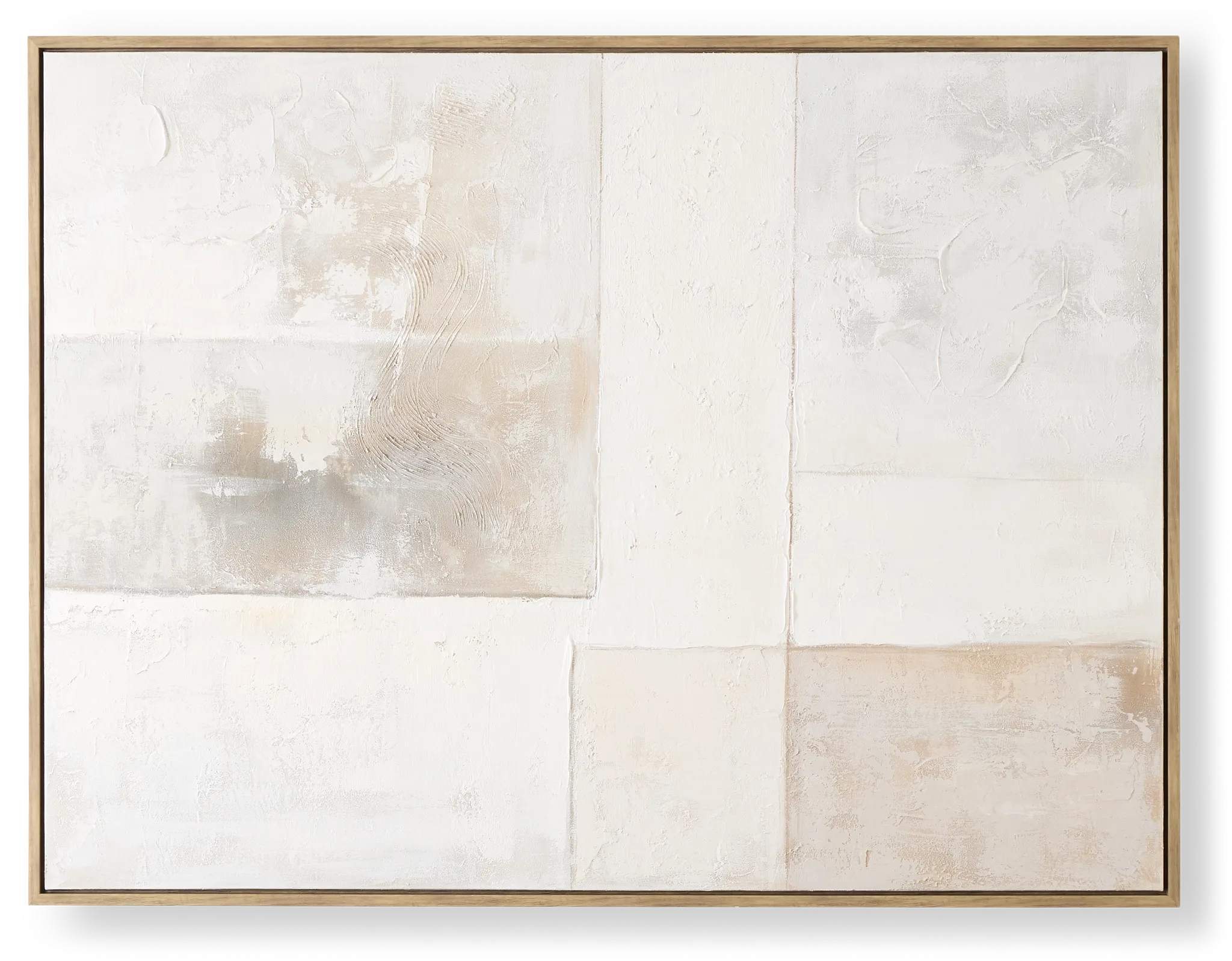 Briele Beige Framed Wall Art