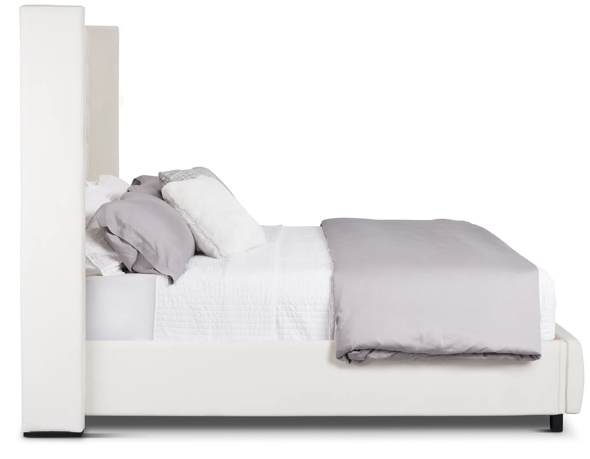 Marco White Uph Platform Storage Bed