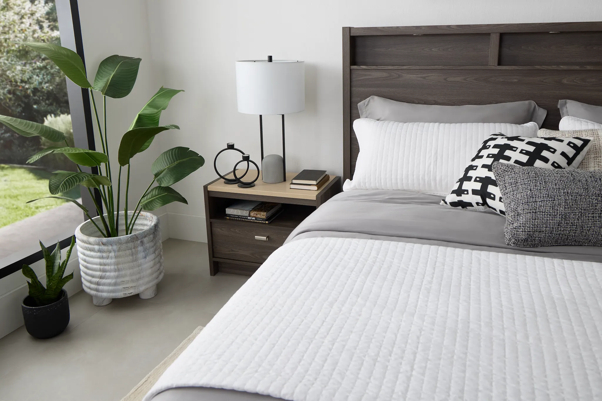 Warren Gray Nightstand