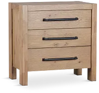 Tahoe Light Tone 3-drawer Nightstand