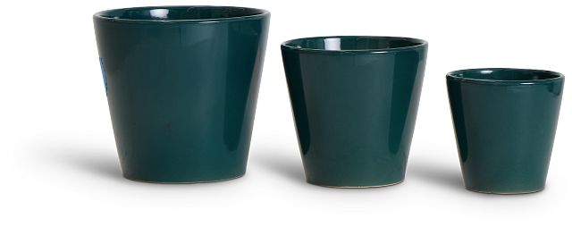 Hayden Pine Set Of 3 Vase (1)