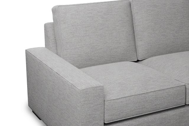 Edgewater Maguire Gray 96" Sofa W/ 3 Cushions