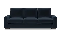 Edgewater Joya Dark Blue 96" Sofa W/ 3 Cushions