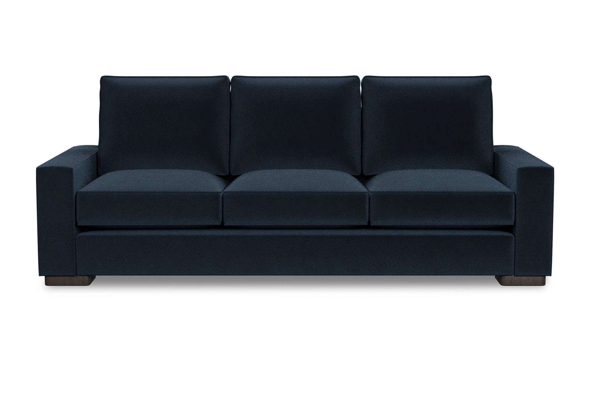 Edgewater Joya Dark Blue 96" Sofa W/ 3 Cushions