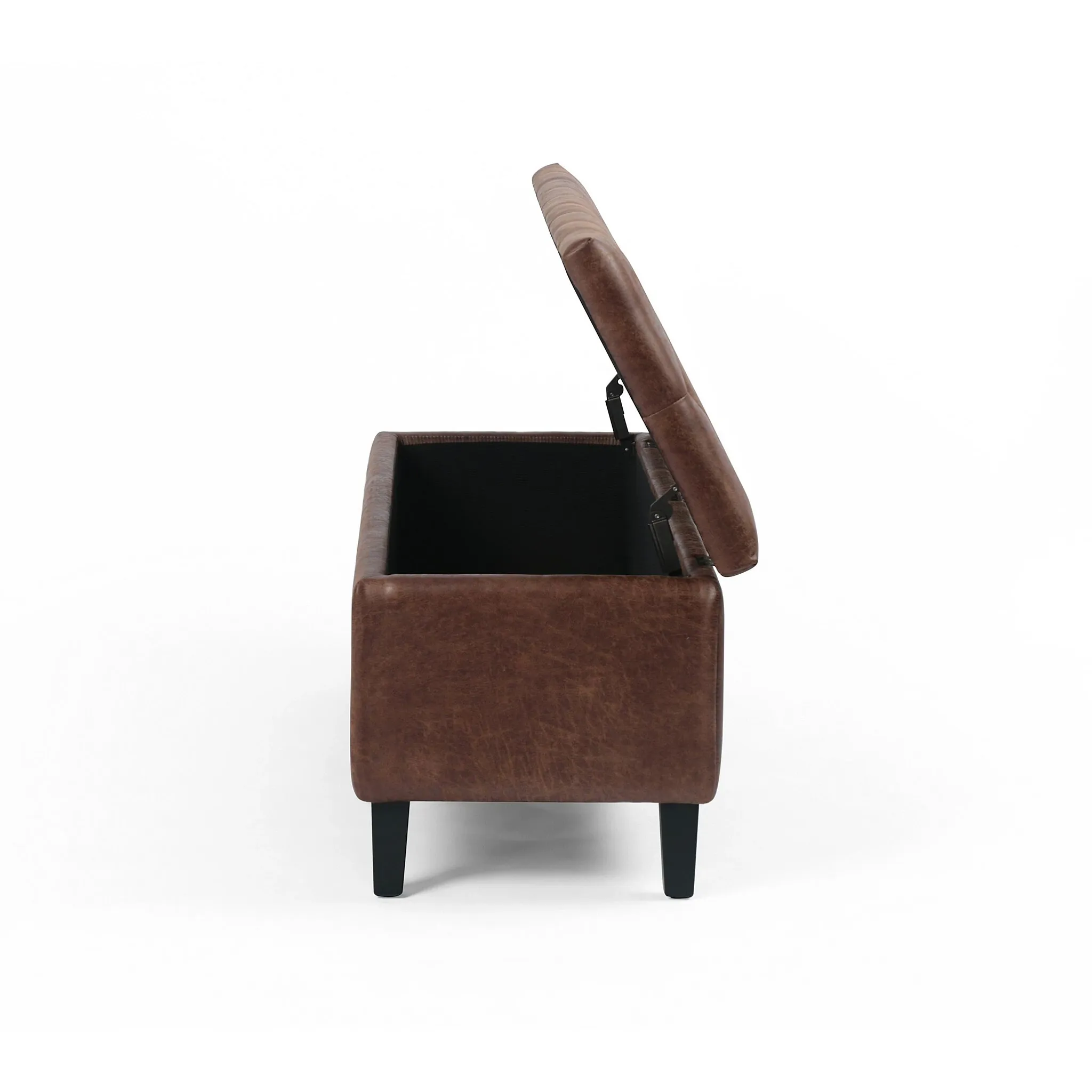 Four Hands Greg Brown Leather Trunk