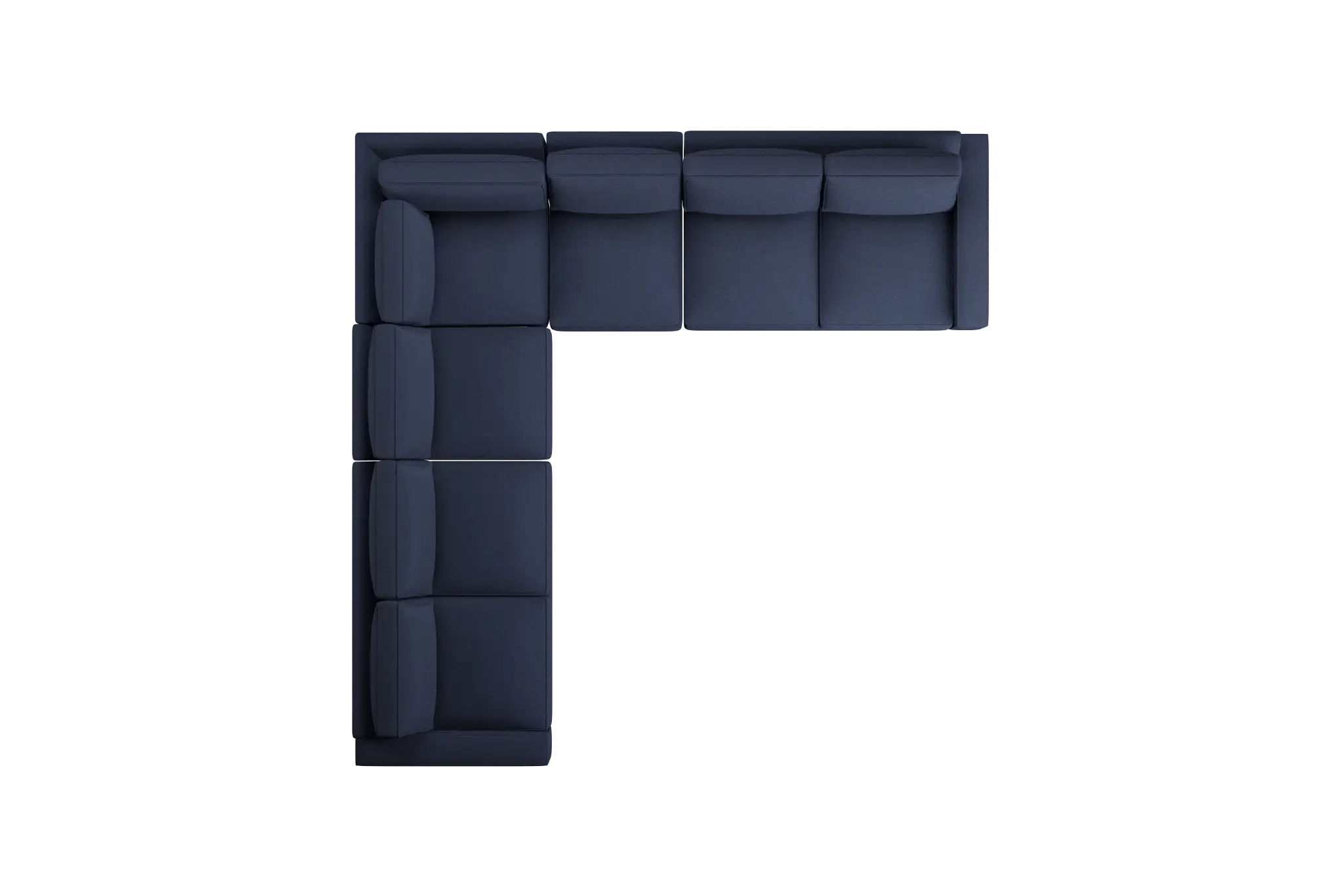Edgewater Peyton Dark Blue Large Two-arm Sectional Edgewater Peyton Dark Blue Large Two-arm Sectional