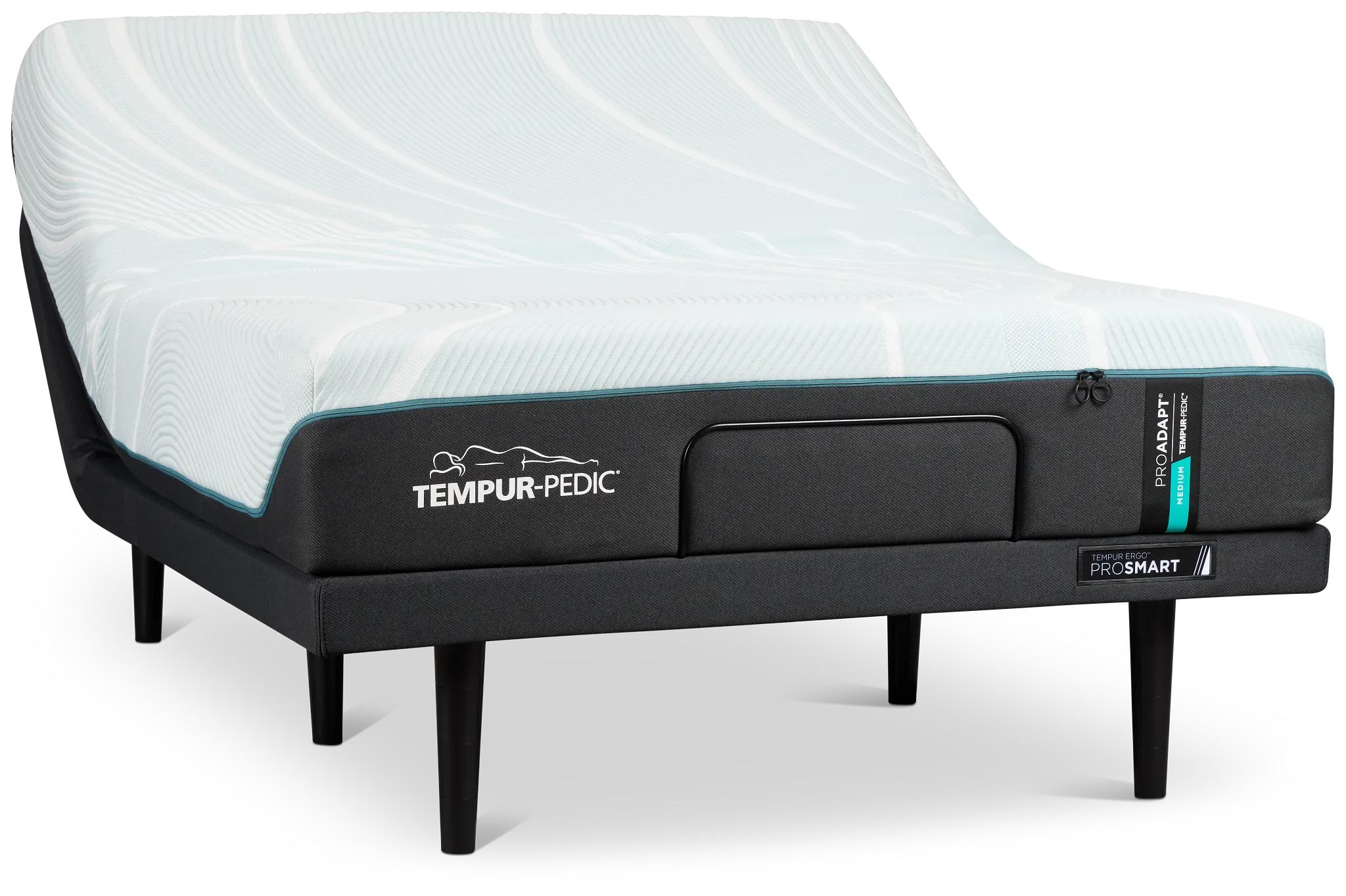 Tempur-pedic Tempur-proadapt Medium Ergo Prosmart Adjustable Mattress Set