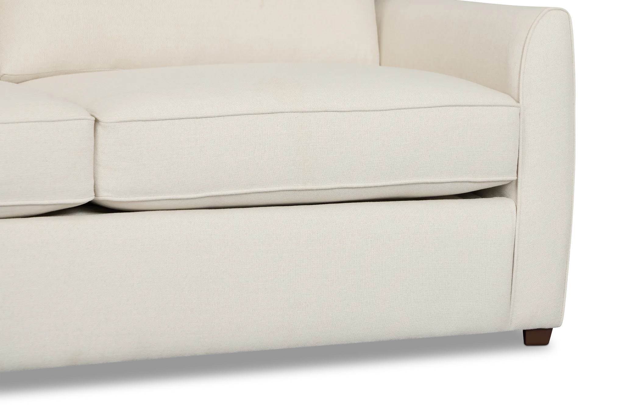 Tate Light Beige Small Cooling Memory Foam Sleeper