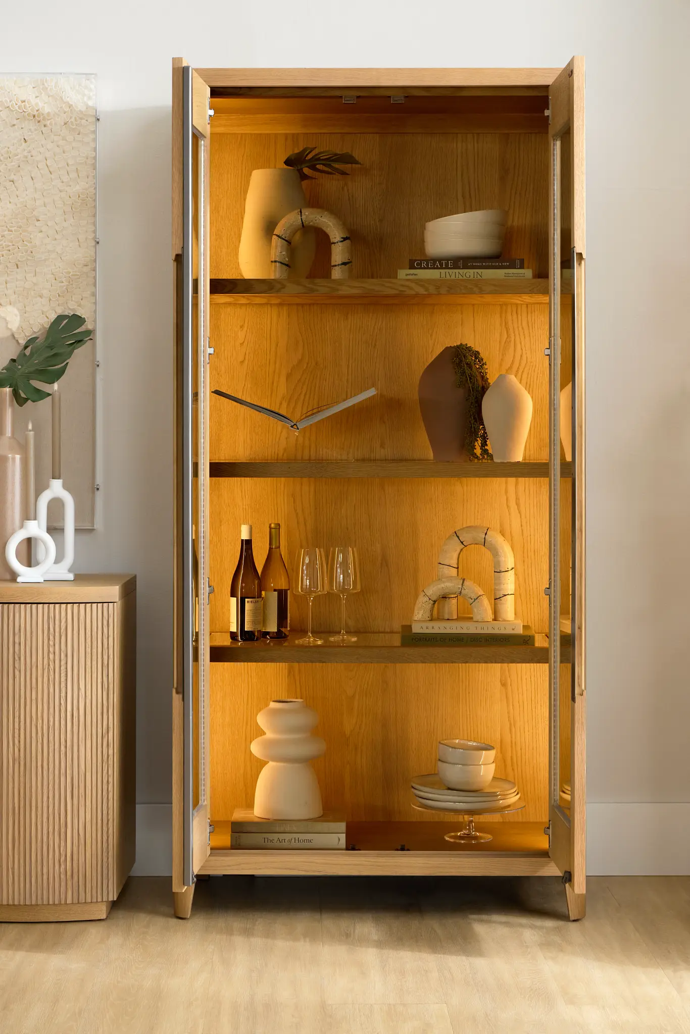 Gables Light Tone Bar Cabinet Gables Light Tone Bar Cabinet