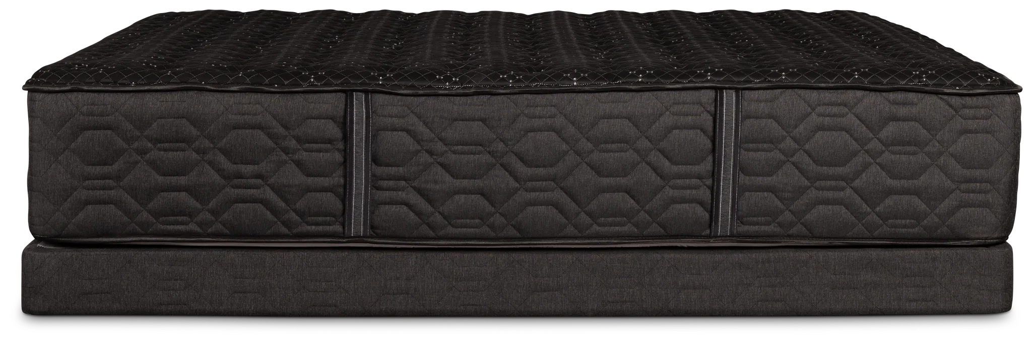 Beautyrest Black Series Three Extra Firm Low-profile Mattress Set