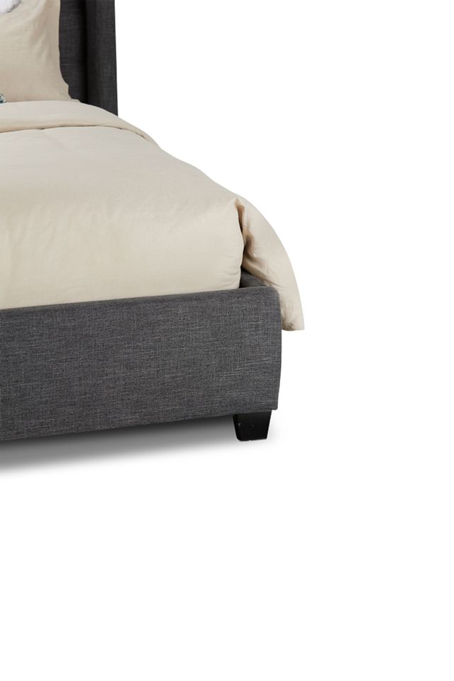 Chatham Dark Gray High Platform Bed