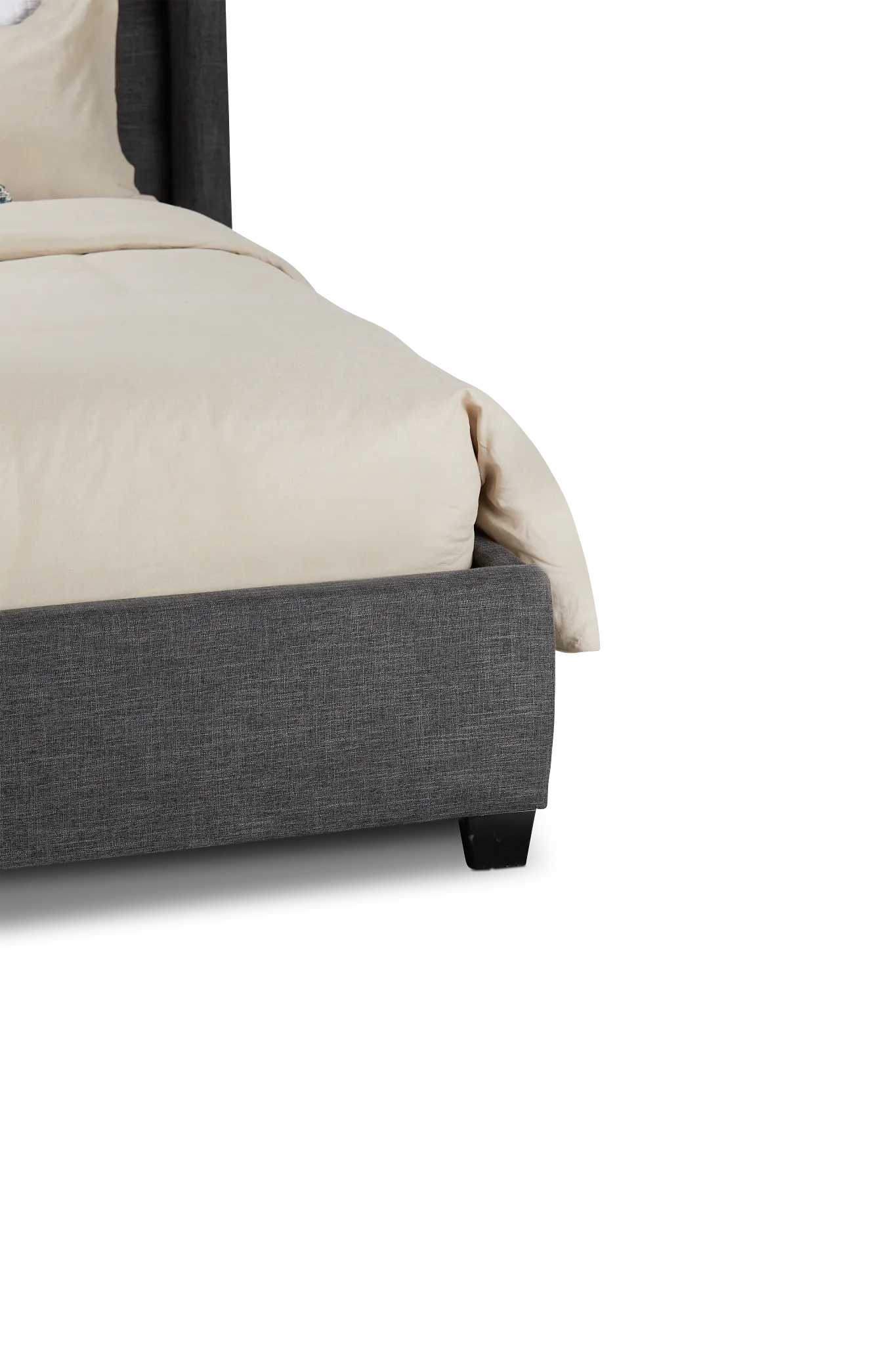 Chatham Dark Gray High Platform Bed