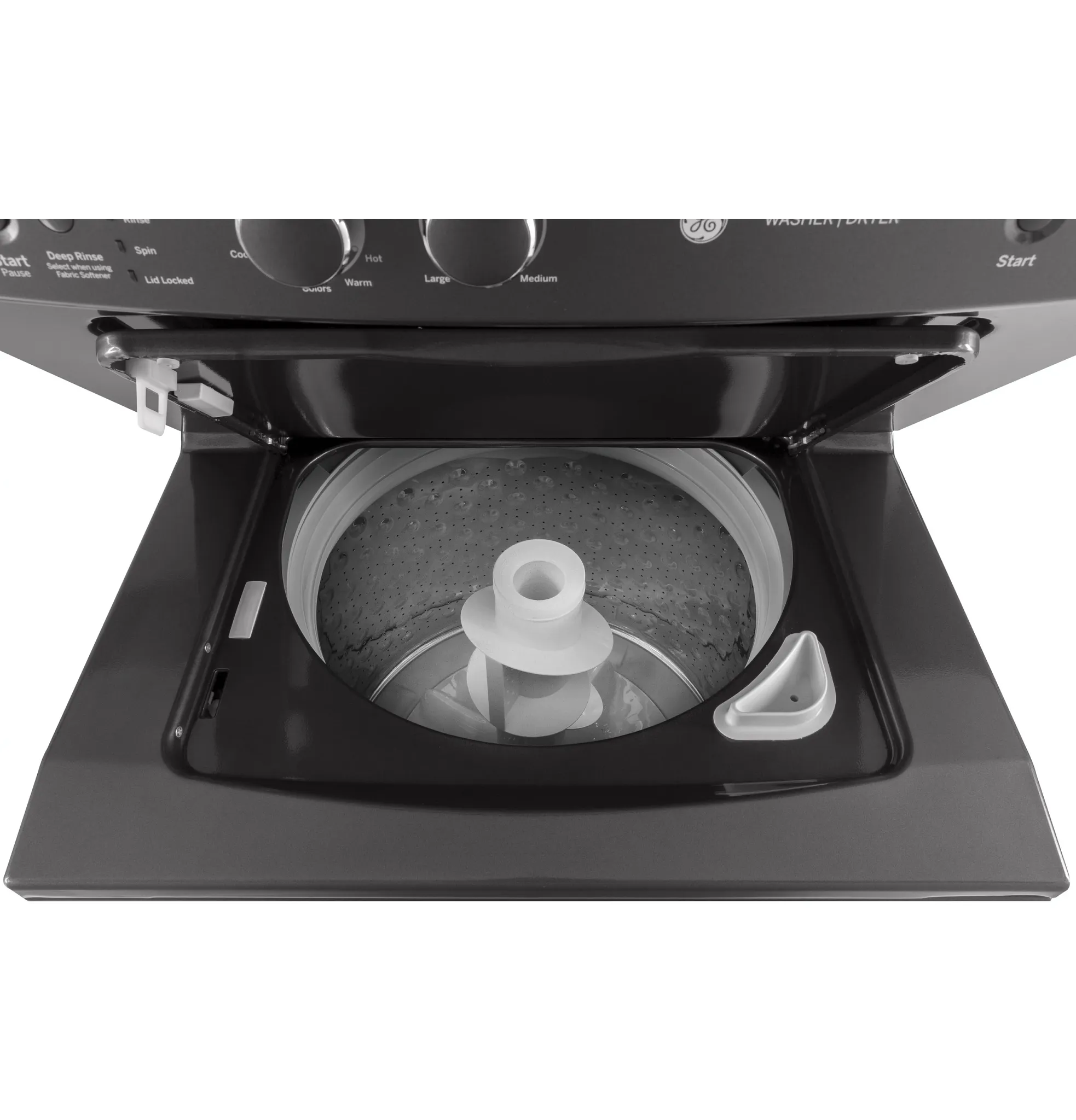 Ge 27 Series Gray Electric Laundry Center