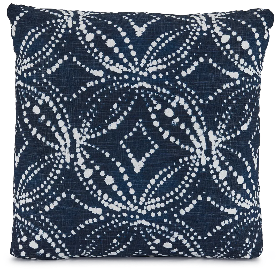 Gerardo Dark Blue 18" Accent Pillow Gerardo Dark Blue 18" Accent Pillow