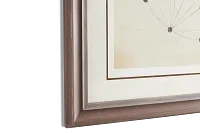 Ring Beige Framed Wall Art