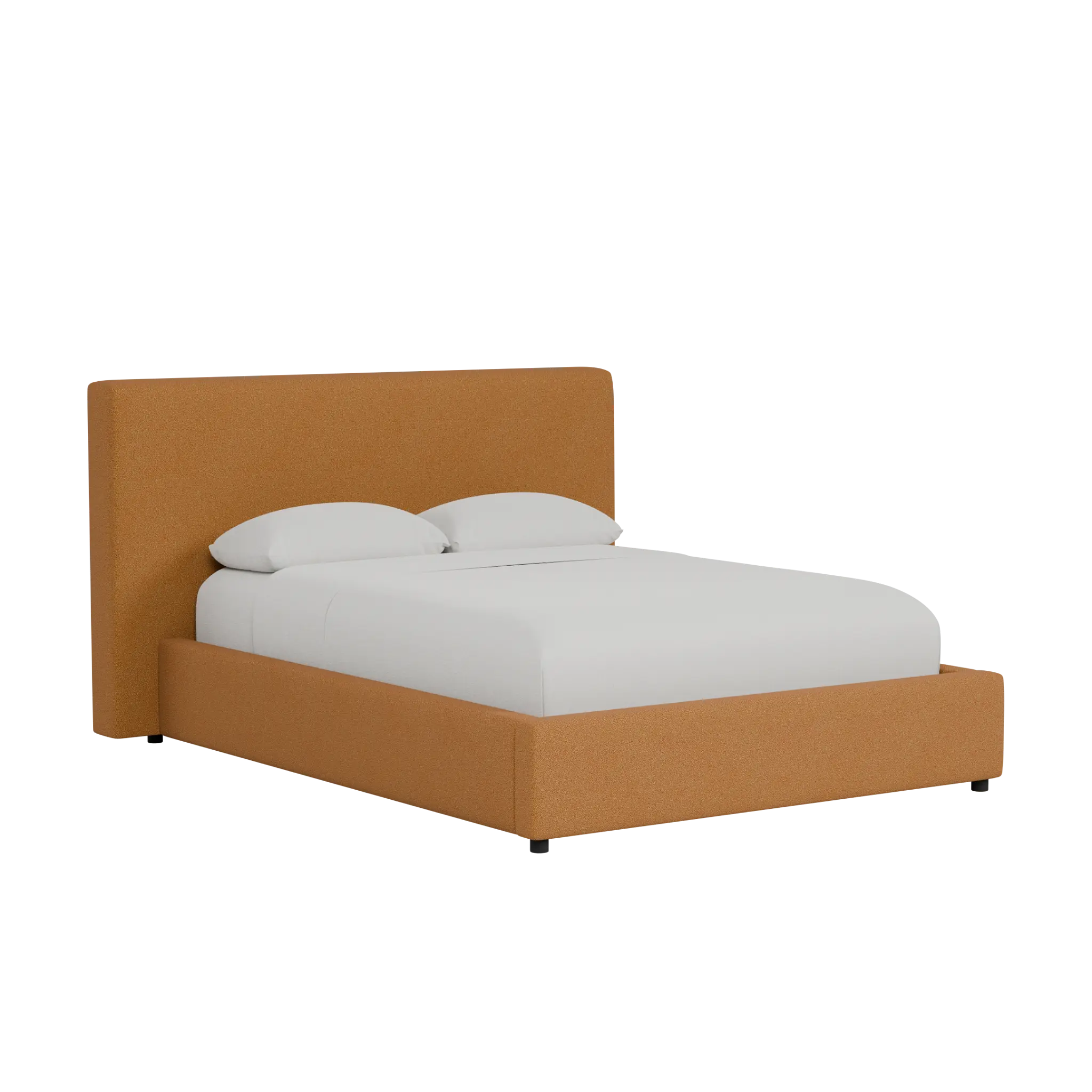 Grayton Elite Light Brown 44" Upholstered Platform Bed Grayton Elite Light Brown 44" Upholstered Platform Bed