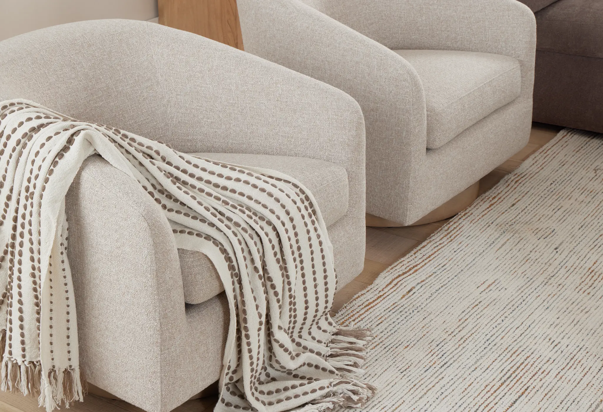 Paloma Beige Fabric Accent Chair Paloma Beige Fabric Accent Chair