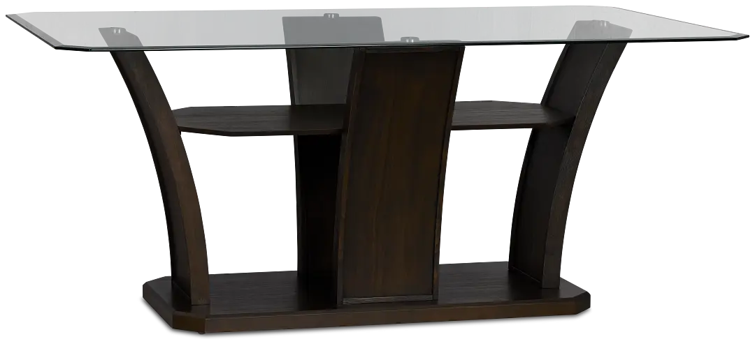 Roswell Glass Rectangular Table Roswell Glass Rectangular Table
